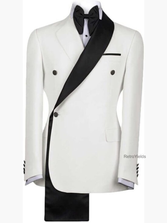 Other - Men's Tuxedo Blazer Shawl Lapel Formal Wedding Dinner Jacket
